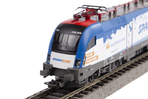 Rh 1116 Electric loco SPARDA BANK ÖBB VI Buy modeltrains PIKO Webshop