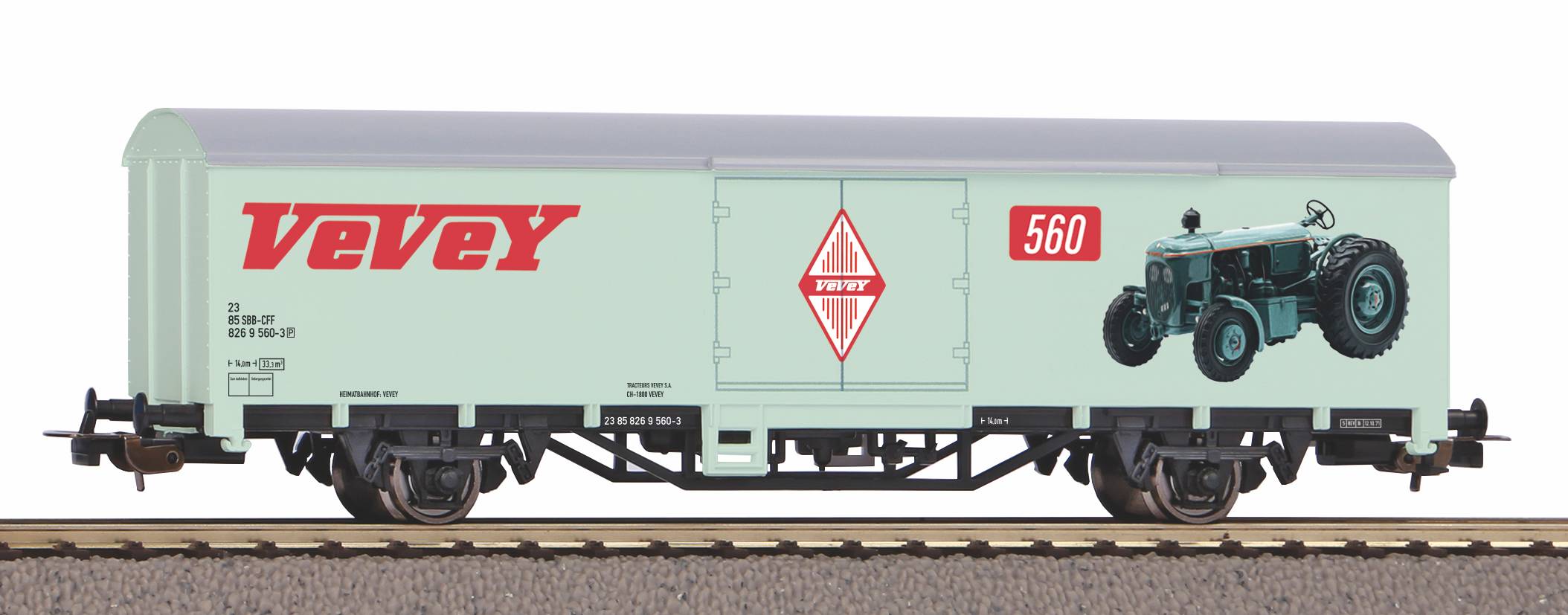 Gedeckter G Terwagen H Rlimann Sbb Iii Modelleisenbahn Kaufen Piko