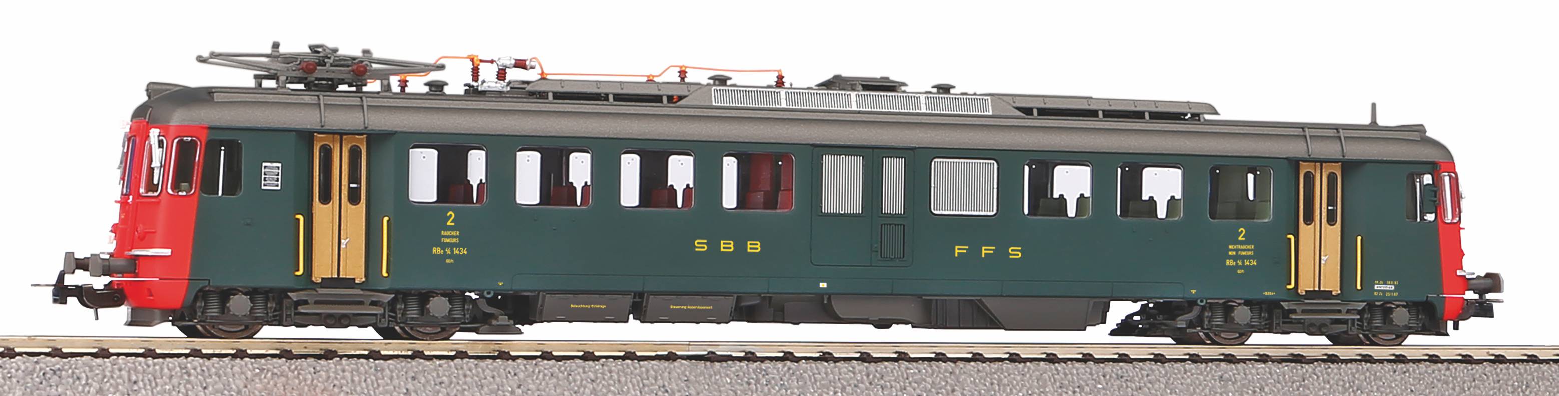 GER Triebwagen RBe 4 4 SBB IV Wechselstromversion Inkl PIKO Sound