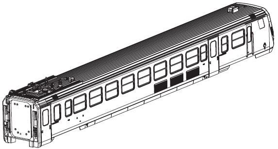 Gehäuse Wagen B, vst.