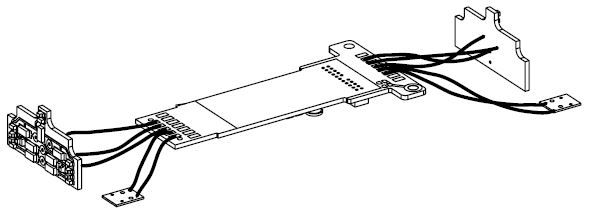 Hauptplatine m. Bel.-Platine + Kabel