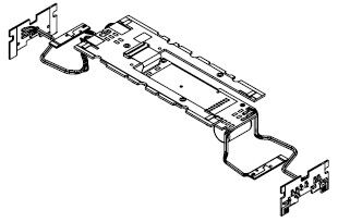 Hauptplatine m. Bel.-Platine + Kabel