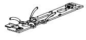 Leiterplatte Mitte Chassis mit Radschleifer