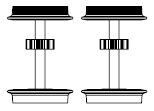 Radsatz (2 Stück) m. HR