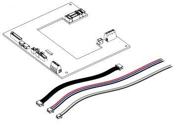 Hauptplatine m. Kabel