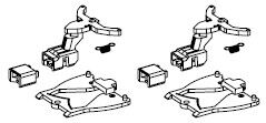 Kupplungsteile (2 Sets)