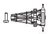 Pantograph B + Schraube