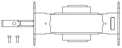 Drehgestellblende Mitte