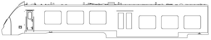 Gehäuse EW mit Pantograph