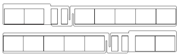 Seitenfenster EW A, rechts + links