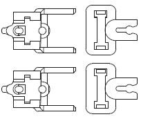 Kinematik m. Halter PCB (Antriebscontainer)