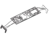 Hauptplatine m. Bel.-Platine u. Kabel