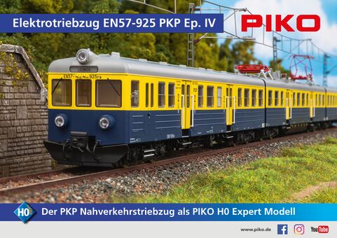 Piko E-Triebzug EN 57 PKP IV Artikelnummer: 51450