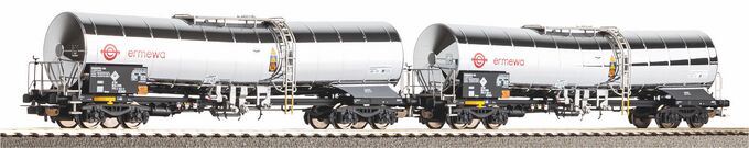 2 pc. Chemical Tank car set Ermewa VI