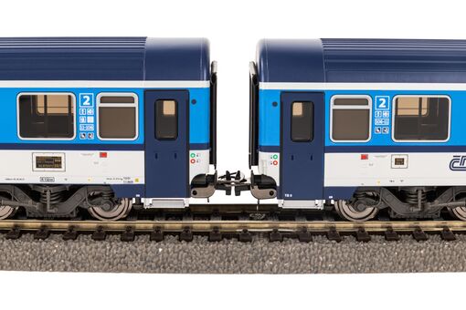 Piko 2er Set Personenwagen Eurofima 2. Klasse CD V Artikelnummer: 58270