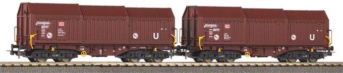 2er Set Teleskopwagen DB Cargo VI