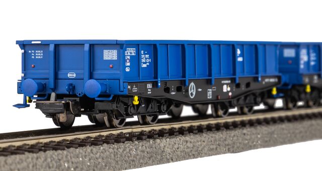 Piko 2er Set Niederbordwagen 401Zp PKP VI Artikelnummer: 58285