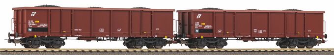 GER: 2er Set Offene Güterwagen Eaos FS V mit Kohleladung