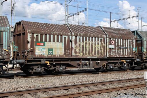 GER: 2er Set Teleskophaubenwagen CH-SBB C Ep. VI, mit Y25 Drehgestellen