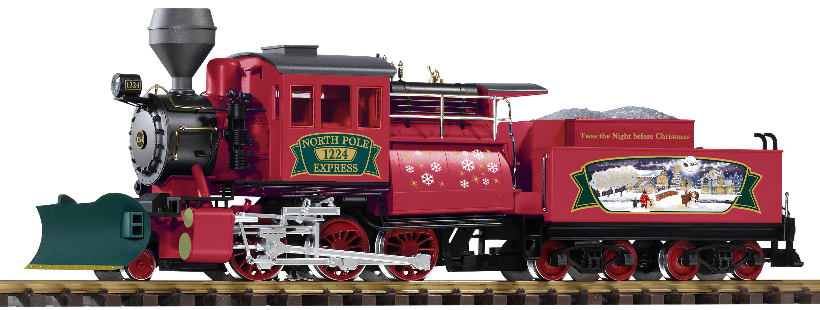 G-Christmas Camelback 2-6-0 Loco, Sound Buy modeltrains | PIKO Webshop