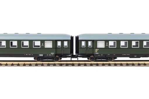 Piko N 2er Set Schürzeneilzugwagen 1./2. Klasse + 2. Klasse DR III Artikelnummer: 40628