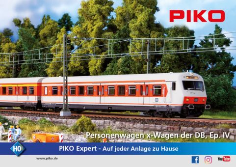 Piko S-Bahn x-Wagen Steuerwagen 2. Klasse DB IV Artikelnummer: 58501