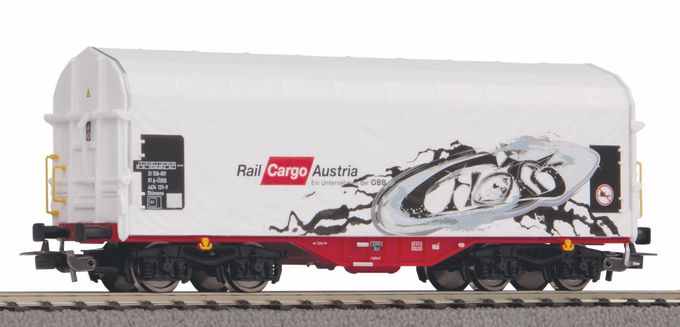 Piko Schiebeplanenwagen Rail Cargo Austria VI mit Graffiti Artikelnummer: 58982