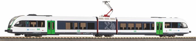 Sound-Elektrotriebwagen GTW 2/6 "Stadler" StB VI Wechselstromversion, inkl. PIKO Sound-Decoder