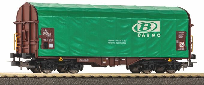 Sliding tarp brown/gray SNCB VI