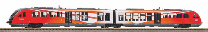 Sound-Dieseltriebwagen "Desiro" Midtjyske Jernbaner VI, inkl. PIKO Sound-Decoder