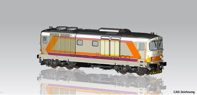 GER: Sound-Diesellok D.445 FS V Wechselstromversion, inkl. PIKO Sound-Decoder