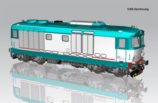 Sound-Diesellok D.445 XMPR FS VI Wechselstromversion, inkl. PIKO Sound-Decoder und Digital-Kupplung