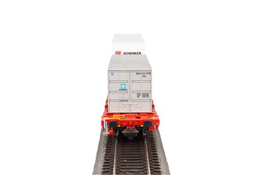 Piko Taschenwagen T3000e mit 1 PNO Trailer und 1 40' Container Maersk Artikelnummer: 24619