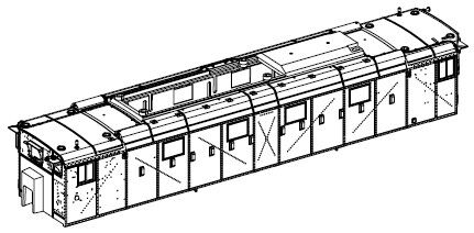 Gehäuse komplett